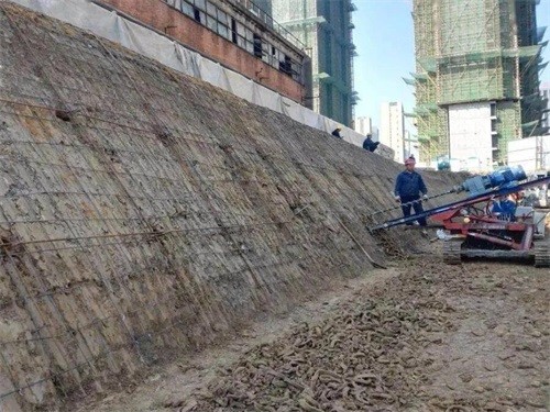 兰陵建筑边坡支护